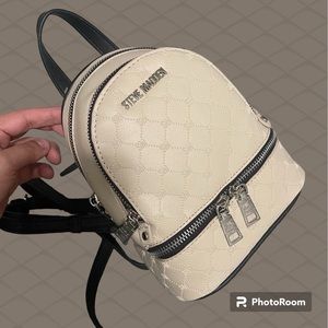 Steve Madden Oat milk mini backpack